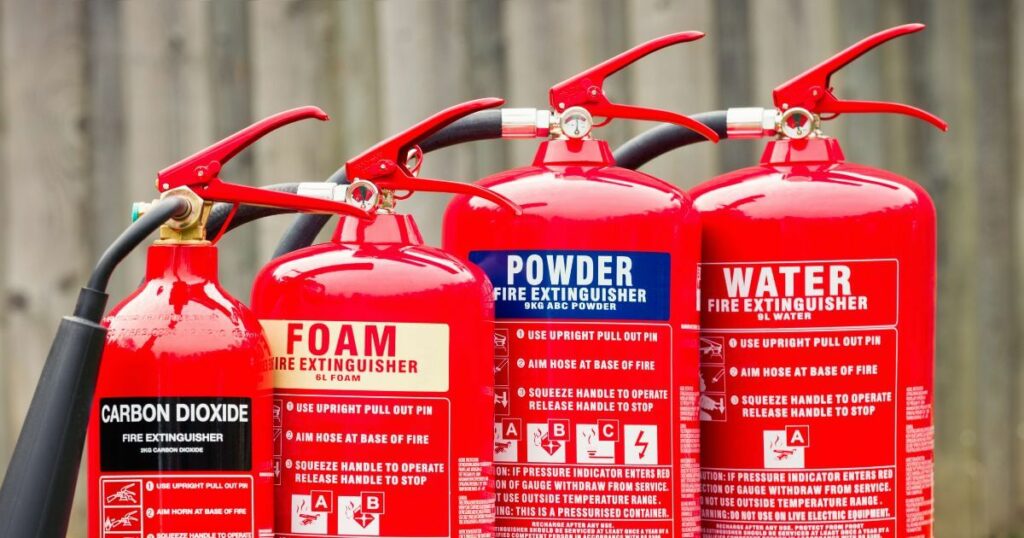Identifying Powder Fire Extinguishers